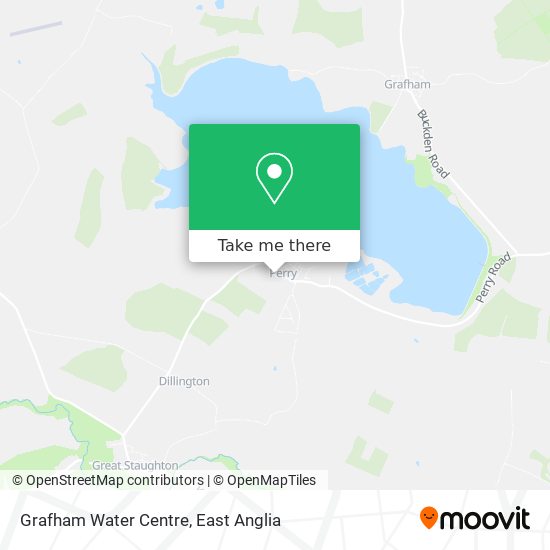 Grafham Water Centre map