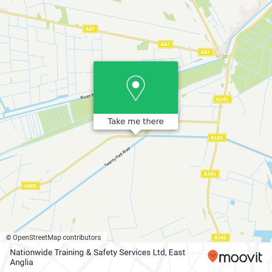 Nationwide Training & Safety Services Ltd, A605 Guyhirn Wisbech PE13 4 map