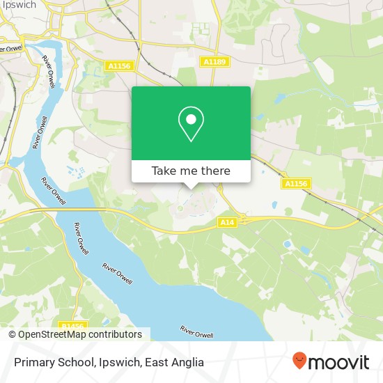 Primary School, Ipswich map