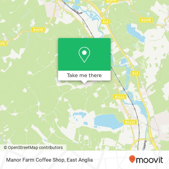 Manor Farm Coffee Shop, Church Lane Baylham Ipswich IP6 8 map