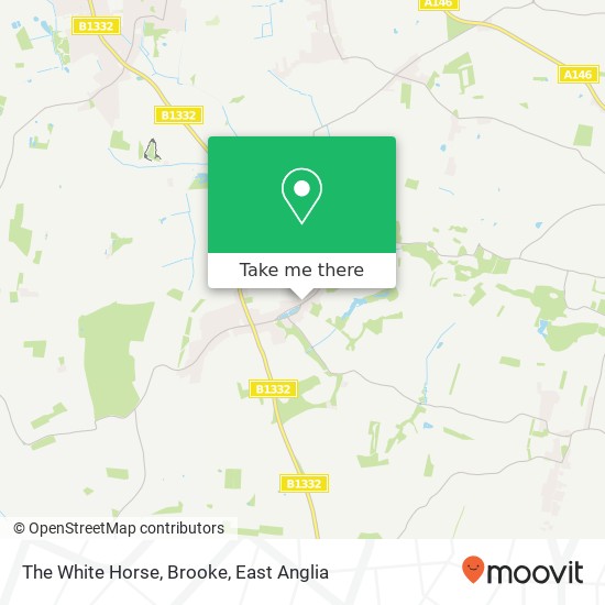 The White Horse, Brooke map