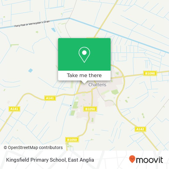 Kingsfield Primary School, Burnsfield Street Chatteris Chatteris PE16 6 map