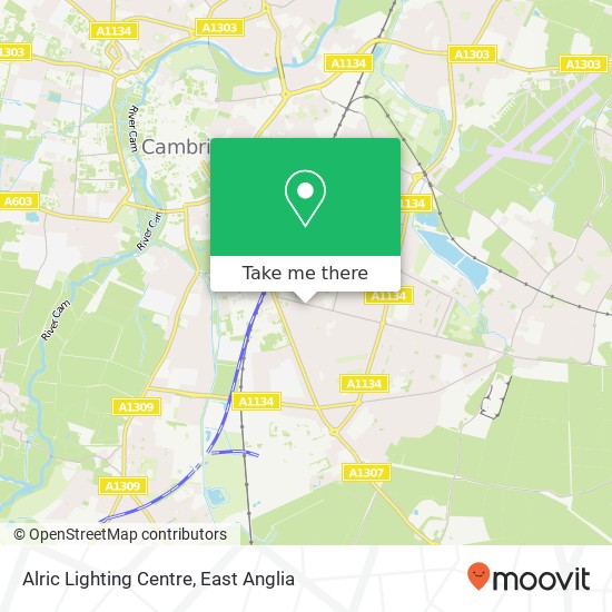 Alric Lighting Centre, 84 Cherry Hinton Road Cambridge Cambridge CB1 7AA map