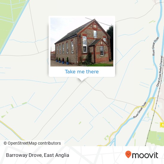 Barroway Drove map