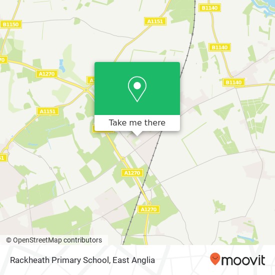 Rackheath Primary School, Willoughby Way Rackheath Norwich NR13 6 map