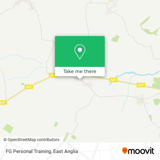 FG Personal Training map