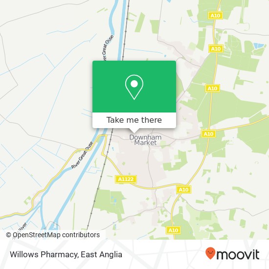 Willows Pharmacy map