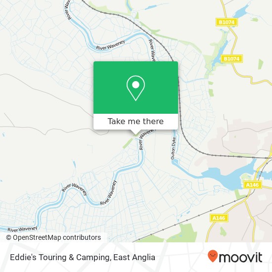 Eddie's Touring & Camping, Burgh Rd map