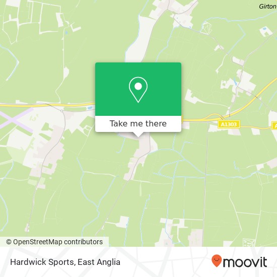 Hardwick Sports, Egremont Road Hardwick Cambridge CB23 7 map