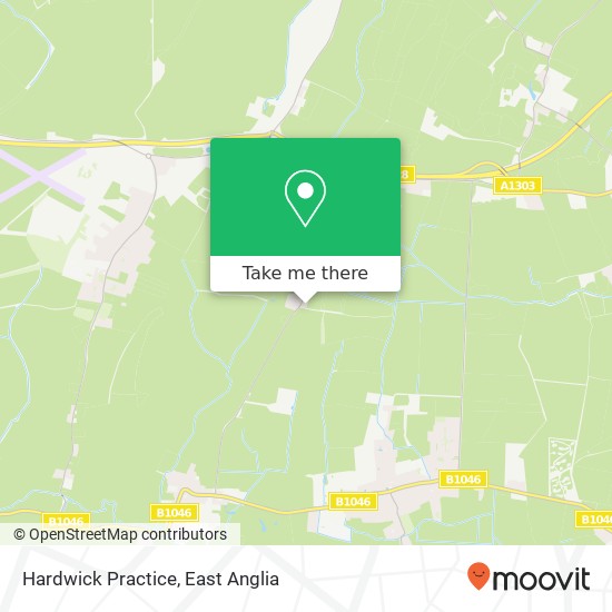 Hardwick Practice, 8 Portway Road Hardwick Cambridge CB23 7QF map