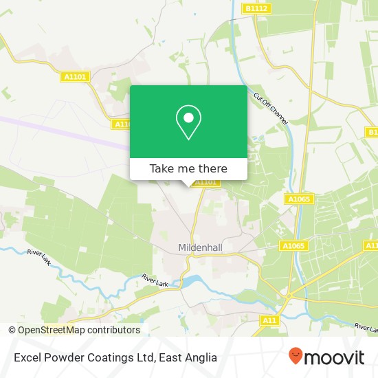 Excel Powder Coatings Ltd, Chiswick Avenue Mildenhall Bury St Edmunds IP28 7 map
