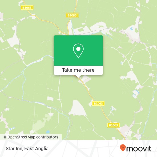 Star Inn map