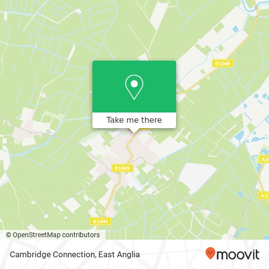 Cambridge Connection map