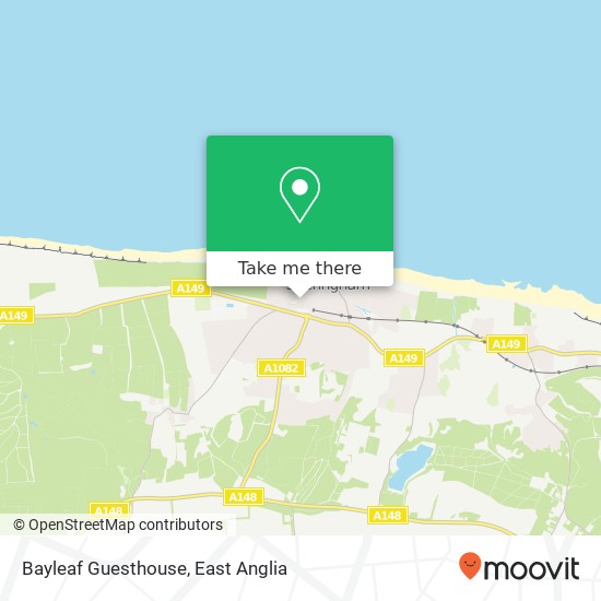 Bayleaf Guesthouse map