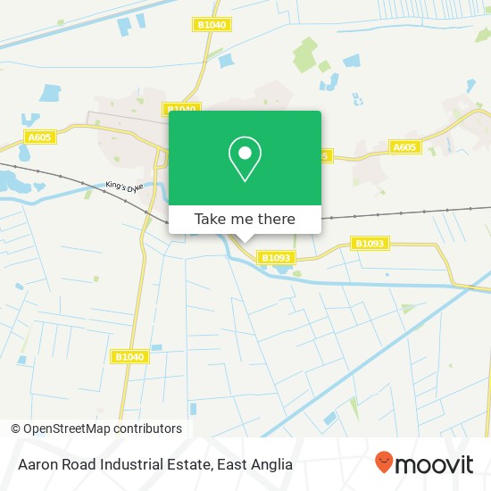 Aaron Road Industrial Estate map