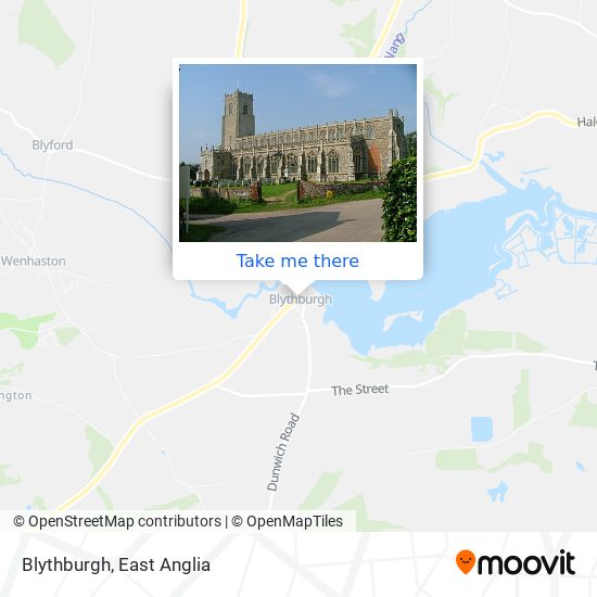 Blythburgh map