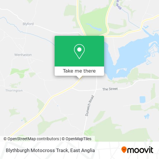 Blythburgh Motocross Track map