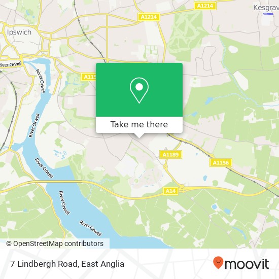 7 Lindbergh Road, Ipswich Ipswich map