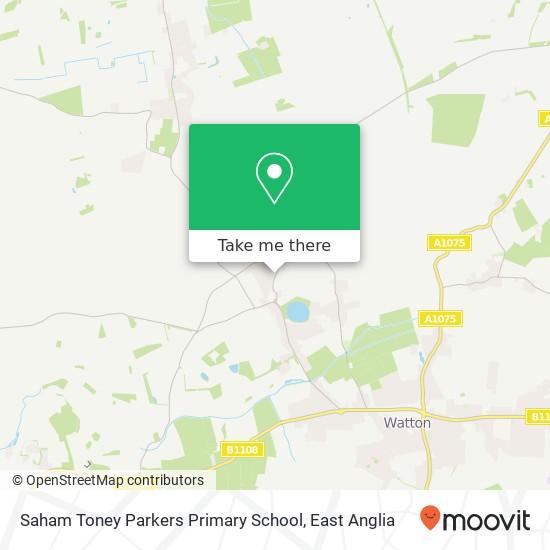 Saham Toney Parkers Primary School, Pound Hill Saham Toney Thetford IP25 7HN map
