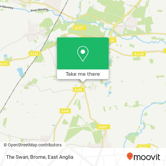 The Swan, Brome map