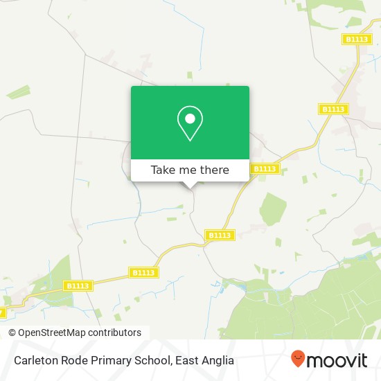 Carleton Rode Primary School, Church Road Carleton Rode Norwich NR16 1 map