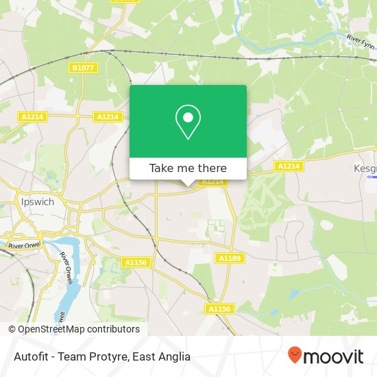 Autofit - Team Protyre, Britannia Road Ipswich Ipswich IP4 4 map