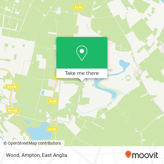Wood, Ampton map