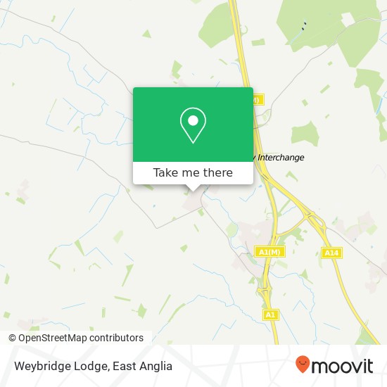 Weybridge Lodge, Highfield Avenue Alconbury Weston Huntingdon PE28 4JS map