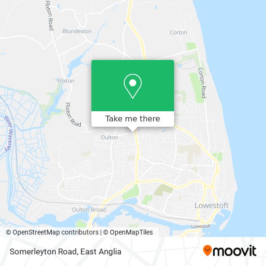 Somerleyton Road map
