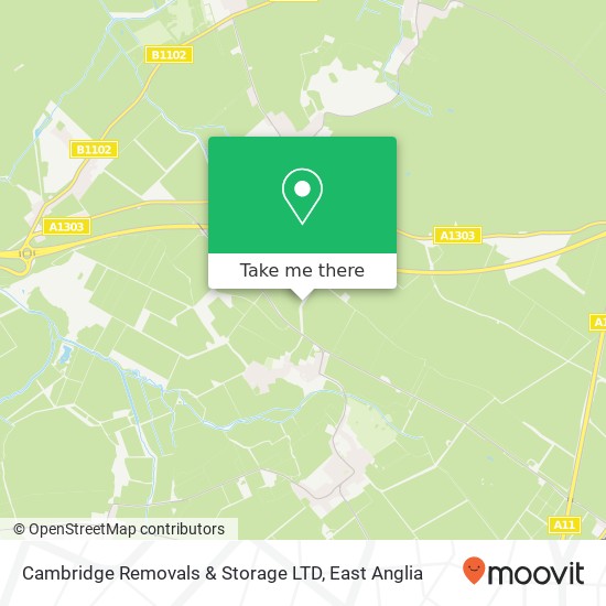 Cambridge Removals & Storage LTD, Wilbraham Road Little Wilbraham Cambridge CB21 5 map