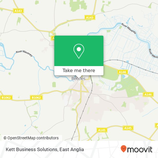 Kett Business Solutions, New Market Beccles Beccles NR34 9 map