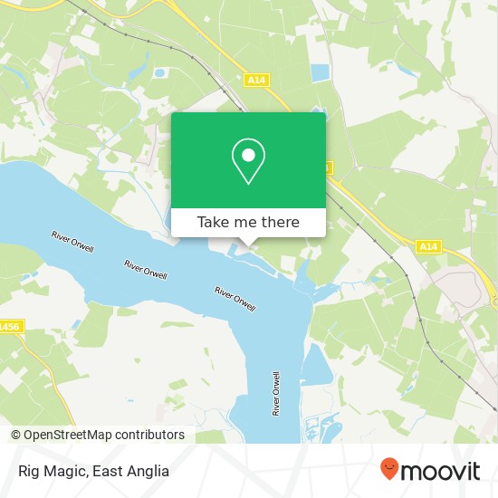 Rig Magic, Suffolk Yacht Harbour Levington Ipswich IP10 0 map