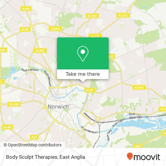 Body Sculpt Therapies, 92 Mousehold Street Norwich Norwich NR3 1NX map