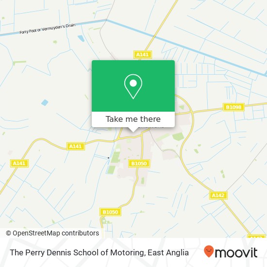 The Perry Dennis School of Motoring, 23 Wimpole Street Chatteris Chatteris PE16 6ND map