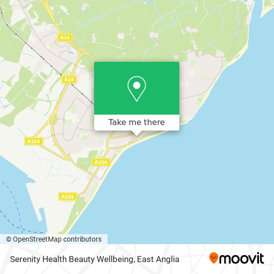 Serenity Health Beauty Wellbeing map