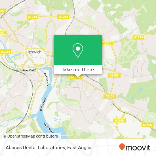 Abacus Dental Laboratories, 128 Felixstowe Road Ipswich Ipswich IP3 8EF map