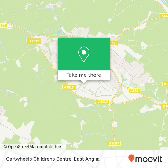 Cartwheels Childrens Centre, Norton Road Haverhill Haverhill CB9 8 map