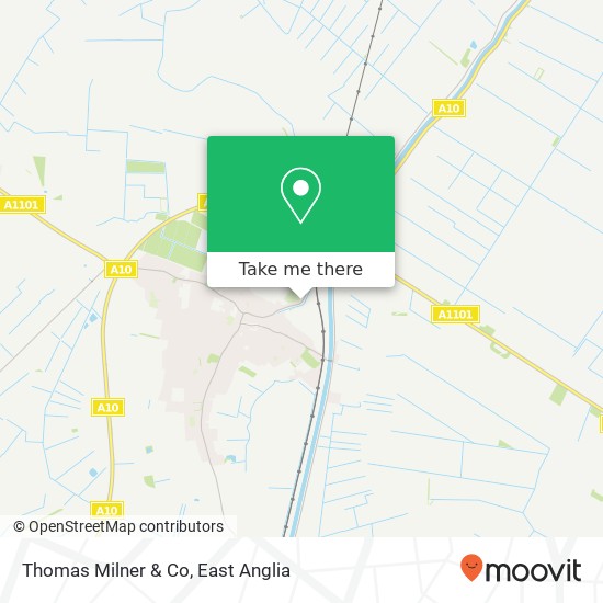 Thomas Milner & Co, 41A Station Road Littleport Ely CB6 1 map