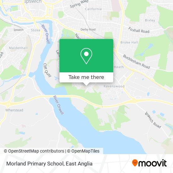 Morland Primary School map