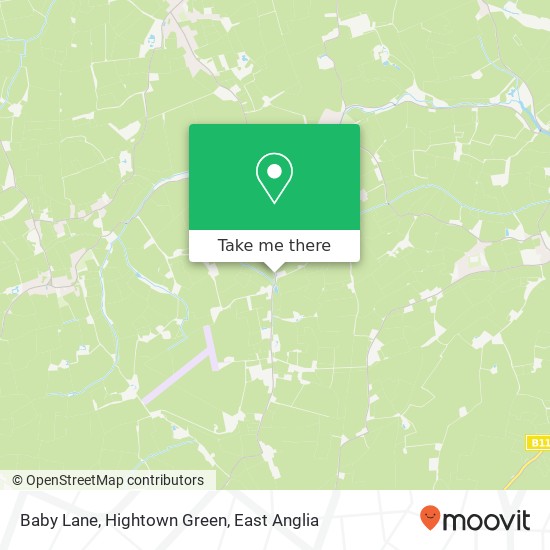 Baby Lane, Hightown Green map