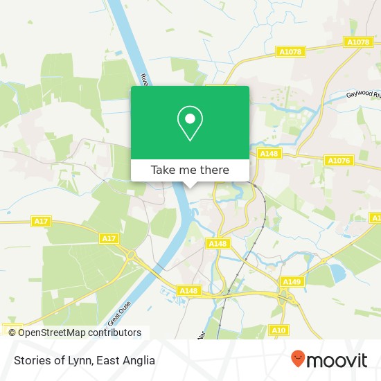 Stories of Lynn map