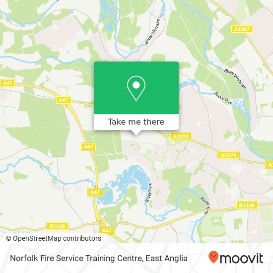 Norfolk Fire Service Training Centre, null map