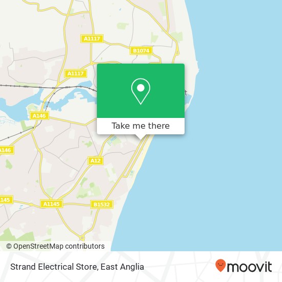 Strand Electrical Store, 223 London Road South Lowestoft Lowestoft NR33 0 map