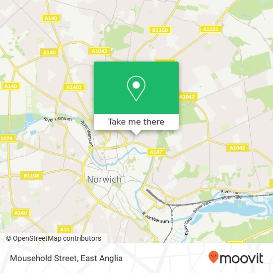 Mousehold Street, Norwich Norwich map