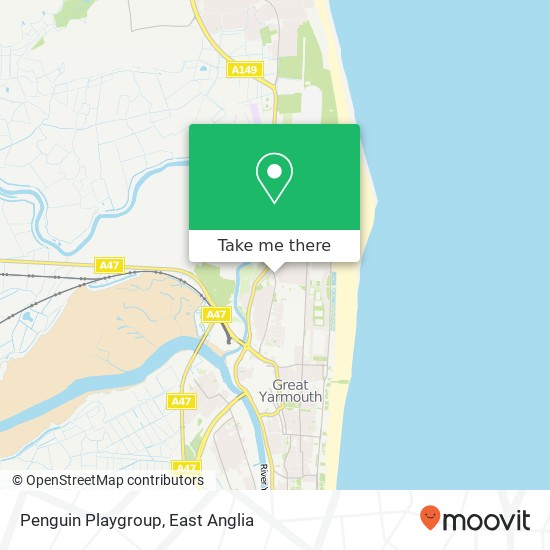 Penguin Playgroup, Caister Road Great Yarmouth Great Yarmouth NR30 4 map