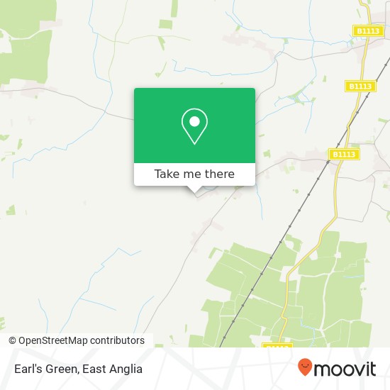 Earl's Green map