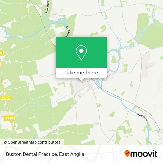 Buxton Dental Practice map