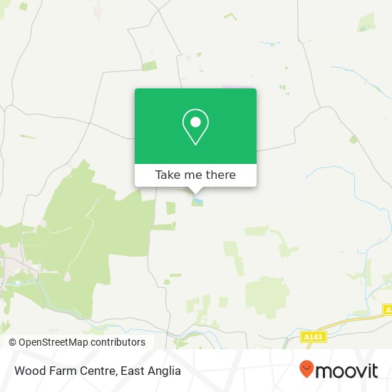 Wood Farm Centre, Wood Lane, Starston map