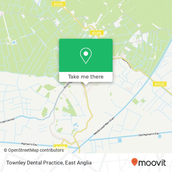 Townley Dental Practice, Townley Close Upwell Wisbech PE14 9 map