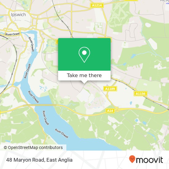 48 Maryon Road, Ipswich Ipswich map